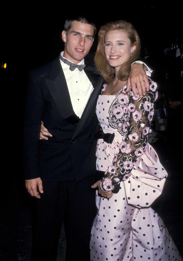 Tom Cruise with Mimi Rogers